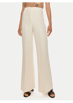 TWINSET Spodnie materiałowe 241TT2104 Beżowy Wide Leg ze sklepu MODIVO w kategorii Spodnie damskie - zdjęcie 182724836