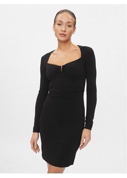 Guess Sukienka codzienna Evelina W4RK53 KC2A2 Czarny Slim Fit ze sklepu MODIVO w kategorii Sukienki - zdjęcie 182724846