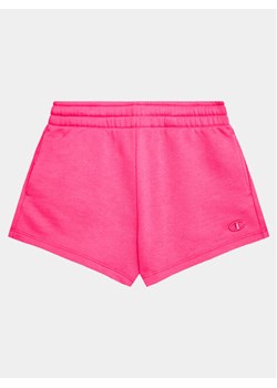 Champion Szorty sportowe 404631 Różowy Regular Fit ze sklepu MODIVO w kategorii Spodenki dziewczęce - zdjęcie 182724917