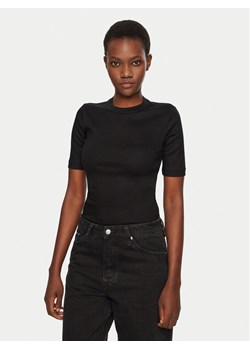 IVY OAK T-Shirt Kristin IO1100X2351 Czarny Slim Fit ze sklepu MODIVO w kategorii Bluzki damskie - zdjęcie 182724979