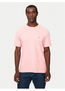 Tommy Hilfiger T-Shirt Essential MW0MW37267 Różowy Regular Fit ze sklepu MODIVO w kategorii T-shirty męskie - zdjęcie 182725038