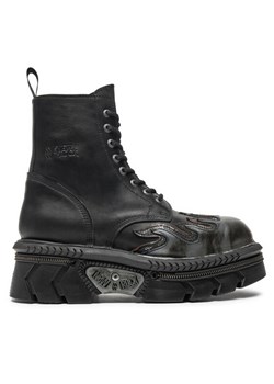 NEW ROCK Glany M-MILI134C-S1 Czarny ze sklepu MODIVO w kategorii Workery damskie - zdjęcie 182725148