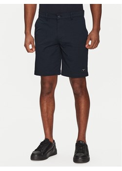 Emporio Armani Underwear Szorty materiałowe EM000591 AF12336 UB102 Granatowy Regular Fit ze sklepu MODIVO w kategorii Spodenki męskie - zdjęcie 182725149