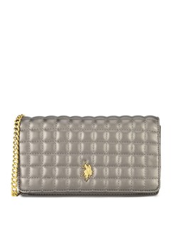 U.S. Polo Assn. Torebka BEUXT8444WVP Szary ze sklepu MODIVO w kategorii Listonoszki - zdjęcie 182725227