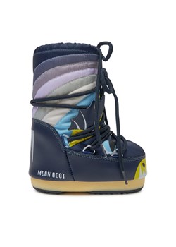 Moon Boot Śniegowce MB Icon Dragon 80D3400280 Granatowy ze sklepu MODIVO w kategorii Buty zimowe dziecięce - zdjęcie 182725306
