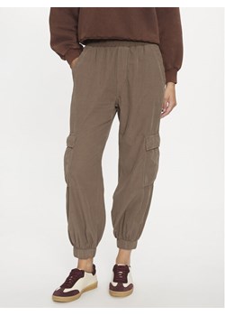Deha Spodnie dresowe D12367 Brązowy Loose Fit ze sklepu MODIVO w kategorii Spodnie damskie - zdjęcie 182725368