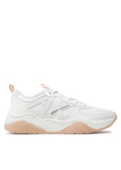 Armani Exchange Sneakersy XDX039 XV311 K643 Biały ze sklepu MODIVO w kategorii Buty sportowe damskie - zdjęcie 182725386