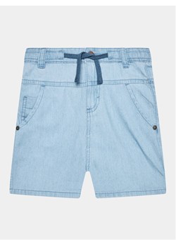 United Colors Of Benetton Szorty materiałowe 4DHJG901B Niebieski Regular Fit ze sklepu MODIVO w kategorii Spodenki chłopięce - zdjęcie 182725399