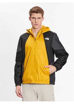 The North Face Wiatrówka Farside NF0A493E Żółty Regular Fit ze sklepu MODIVO w kategorii Kurtki męskie - zdjęcie 182725435