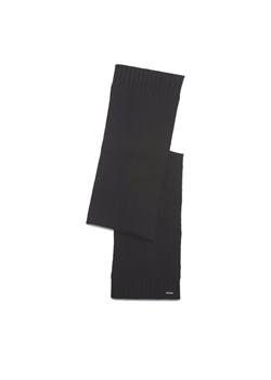 Calvin Klein Szalik Elevated Rib Knit Scarf K50K511006 Czarny ze sklepu MODIVO w kategorii Szaliki męskie - zdjęcie 182725536