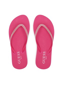 Guess Japonki E5GZ05BB00F Różowy ze sklepu MODIVO w kategorii Klapki damskie - zdjęcie 182725658