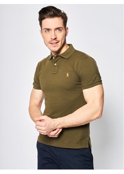 Polo Ralph Lauren Polo Core Replen 710795080 Zielony Slim Fit ze sklepu MODIVO w kategorii T-shirty męskie - zdjęcie 182725729