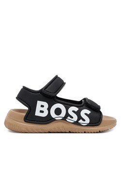 BOSS Sandały J52158 S Czarny ze sklepu MODIVO w kategorii Sandały dziecięce - zdjęcie 182725735