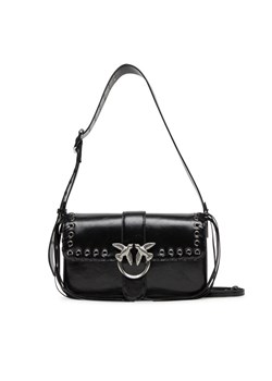 PINKO Torebka Love One Classic Slouchy Fl PE 25 PLTT 104524 A28D Czarny ze sklepu MODIVO w kategorii Listonoszki - zdjęcie 182725819