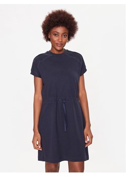 Napapijri Sukienka dzianinowa J-Loja NP0A4H5X Granatowy Loose Fit ze sklepu MODIVO w kategorii Sukienki - zdjęcie 182725896