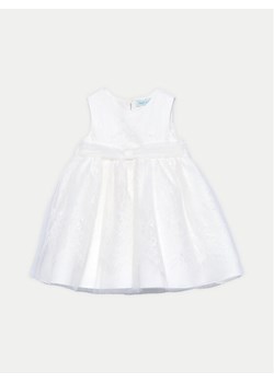 Abel & Lula Sukienka elegancka 5003 Biały Regular Fit ze sklepu MODIVO w kategorii Sukienki niemowlęce - zdjęcie 182725907