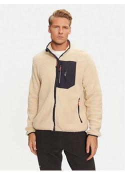 Aulp Polar Sikou Beżowy Regular Fit ze sklepu MODIVO w kategorii Bluzy męskie - zdjęcie 182725915
