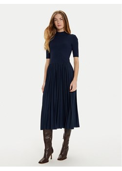 Tommy Hilfiger Sukienka codzienna WW0WW44429 Granatowy Slim Fit ze sklepu MODIVO w kategorii Sukienki - zdjęcie 182725946