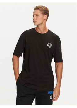 Hugo T-Shirt Nugoyork 50523808 Czarny Oversize ze sklepu MODIVO w kategorii T-shirty męskie - zdjęcie 182725949