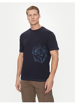 Napapijri T-Shirt S-Vanni NP0A4IEA Granatowy Regular Fit ze sklepu MODIVO w kategorii T-shirty męskie - zdjęcie 182725987