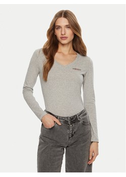 Guess Bluzka W4YI21 J1314 Szary Regular Fit ze sklepu MODIVO w kategorii Bluzki damskie - zdjęcie 182726069