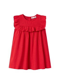 NAME IT Sukienka letnia Falinnen 13240518 Czerwony Regular Fit ze sklepu MODIVO w kategorii Sukienki dziewczęce - zdjęcie 182726126