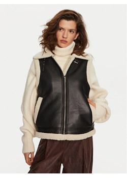 Pieces Bezrękawnik Janelle 17152466 Czarny Regular Fit ze sklepu MODIVO w kategorii Kamizelki damskie - zdjęcie 182726225