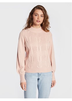 Brave Soul Sweter LK-286SAHARA Różowy Regular Fit ze sklepu MODIVO w kategorii Swetry damskie - zdjęcie 182726238