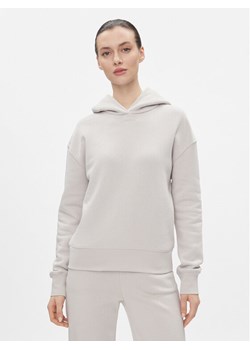 Calvin Klein Bluza Metallic Micro Logo K20K206960 Beżowy Relaxed Fit ze sklepu MODIVO w kategorii Bluzy damskie - zdjęcie 182726506