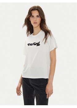 JDY T-Shirt Felisa 15300408 Écru Regular Fit ze sklepu MODIVO w kategorii Bluzki damskie - zdjęcie 182726519