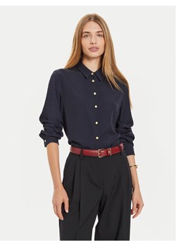 Tommy Hilfiger Koszula WW0WW43066 Granatowy Regular Fit ze sklepu MODIVO w kategorii Koszule damskie - zdjęcie 182726568