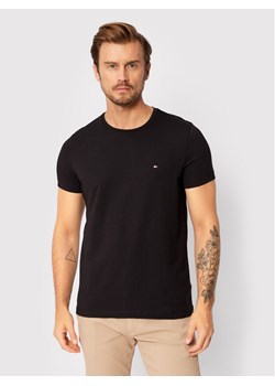 Tommy Hilfiger T-Shirt Core Stretch MW0MW27539 Czarny Slim Fit ze sklepu MODIVO w kategorii T-shirty męskie - zdjęcie 182726618