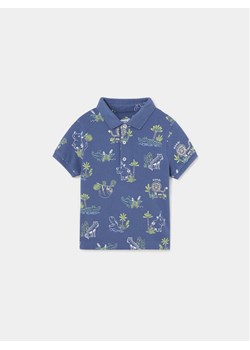 Mayoral Polo 1107 Granatowy Regular Fit ze sklepu MODIVO w kategorii Koszulki niemowlęce - zdjęcie 182726977