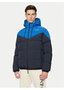 EA7 Emporio Armani Kurtka zimowa 6DPB30 PNDOZ 1562 Granatowy Regular Fit ze sklepu MODIVO w kategorii Kurtki męskie - zdjęcie 182727035