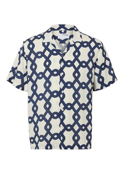Selected Homme Koszula 16088360 Granatowy Relaxed Fit ze sklepu MODIVO w kategorii Koszule męskie - zdjęcie 182727098