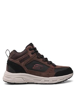 Skechers Trapery Ironhide 51895/CHOC Brązowy ze sklepu MODIVO w kategorii Buty trekkingowe męskie - zdjęcie 182727177