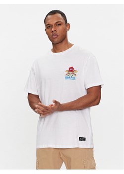 Brave Soul T-Shirt MTS-149POWER Biały Straight Fit ze sklepu MODIVO w kategorii T-shirty męskie - zdjęcie 182727266