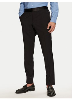 Boss Spodnie garniturowe H-Genius 50527962 Czarny Slim Fit ze sklepu MODIVO w kategorii Spodnie męskie - zdjęcie 182727306