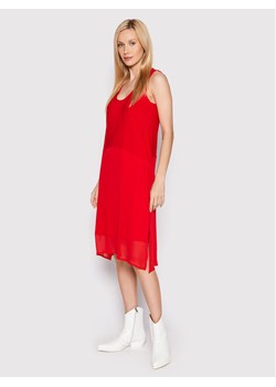 DKNY Sukienka letnia P22DAEJR Czerwony Regular Fit ze sklepu MODIVO w kategorii Sukienki - zdjęcie 182727347