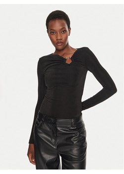 Hugo Body 50525729 Czarny Regular Fit ze sklepu MODIVO w kategorii Bluzki damskie - zdjęcie 182727418