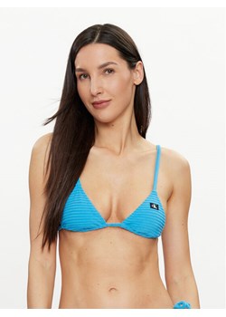 Calvin Klein Swimwear Góra od bikini KW0KW02468 Niebieski ze sklepu MODIVO w kategorii Stroje kąpielowe - zdjęcie 182727476