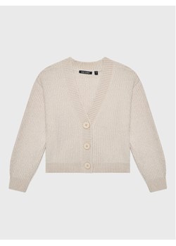Blue Seven Kardigan 576175 Beżowy Regular Fit ze sklepu MODIVO w kategorii Swetry dziewczęce - zdjęcie 182727539