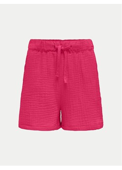 Kids ONLY Szorty materiałowe Thyra 15293680 Różowy Regular Fit ze sklepu MODIVO w kategorii Spodenki dziewczęce - zdjęcie 182727595