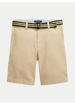 Polo Ralph Lauren Szorty materiałowe 323863960005 Beżowy Regular Fit ze sklepu MODIVO w kategorii Spodenki chłopięce - zdjęcie 182727675