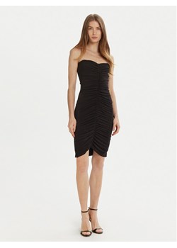 NORMA KAMALI Sukienka koktajlowa KK1243PLD89001 Czarny Slim Fit ze sklepu MODIVO w kategorii Sukienki - zdjęcie 182727676