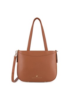 Beverly Hills Polo Club Torebka BHPC-C-005-07 Brązowy ze sklepu MODIVO w kategorii Torebki damskie - zdjęcie 182727685