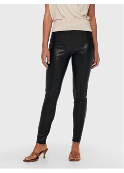 ONLY Legginsy Jessie 15231825 Czarny Slim Fit ze sklepu MODIVO w kategorii Spodnie damskie - zdjęcie 182727779