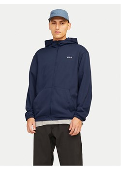 Jack&Jones Bluza Basic 12261373 Granatowy Regular Fit ze sklepu MODIVO w kategorii Bluzy męskie - zdjęcie 182727855