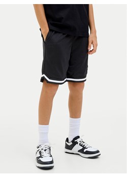 Jack&Jones Junior Szorty sportowe Karl 12278621 Czarny Relaxed Fit ze sklepu MODIVO w kategorii Spodenki chłopięce - zdjęcie 182727875