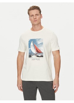 Tommy Hilfiger T-Shirt Color Photo Print MW0MW38615 Beżowy Regular Fit ze sklepu MODIVO w kategorii T-shirty męskie - zdjęcie 182727895